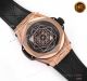 Swiss Quartz Hublot Big Bang Sang Bleu Men Watch Rose Gold Gummy Strap (2)_th.jpg